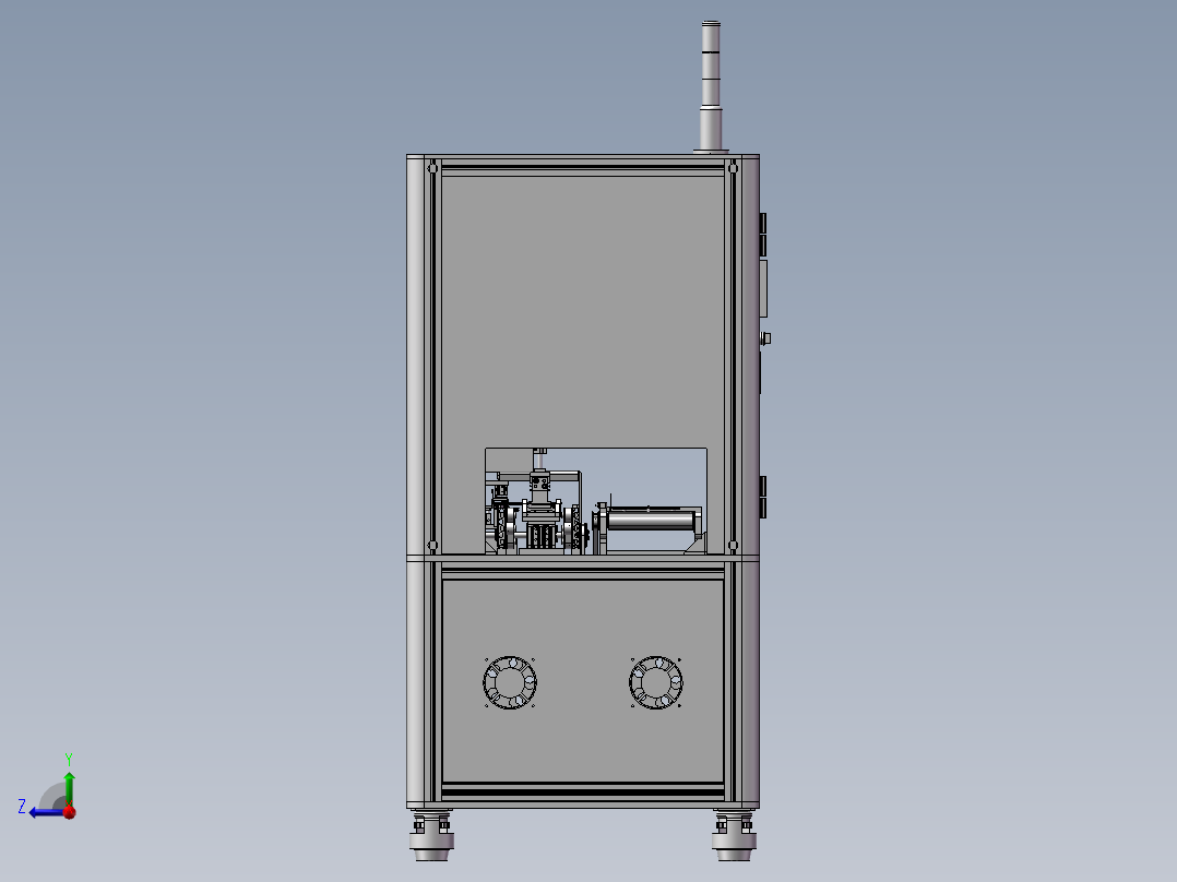 焊后检查机右视图