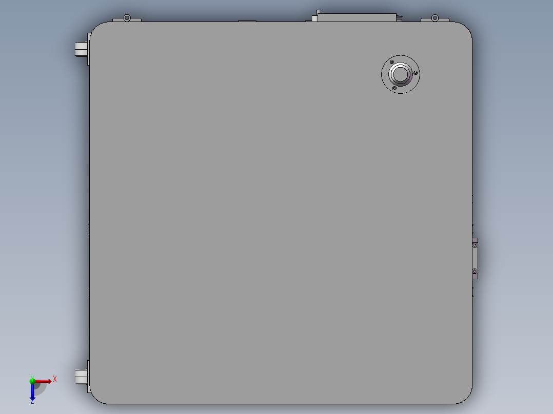 焊后检查机俯视图