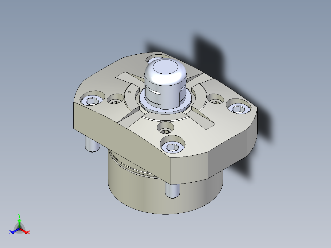 KOSMEKSFK2150-GN多系列多零件图纸模型正等轴测图
