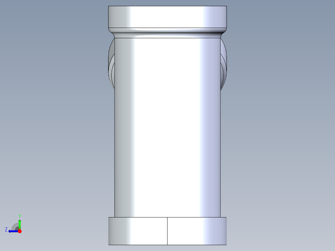 船舶管路系统S5_SeaDrainPLUS_45Wye-SxSxS_37E163004_4in Sea Drain Plus - 45 Wye - SxSxS右视图