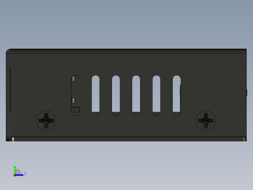 金属端口usb2.0集线器左视缩略图