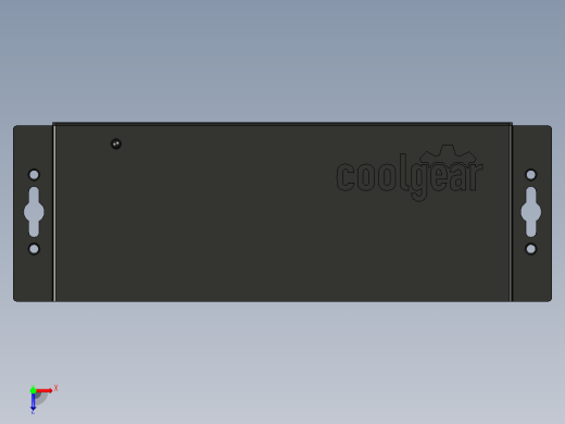 金属端口usb2.0集线器俯视缩略图