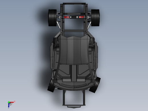 兰博基尼阿文塔多滚动底盘-sw俯视缩略图