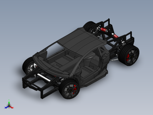 兰博基尼阿文塔多滚动底盘-sw正等轴测缩略图