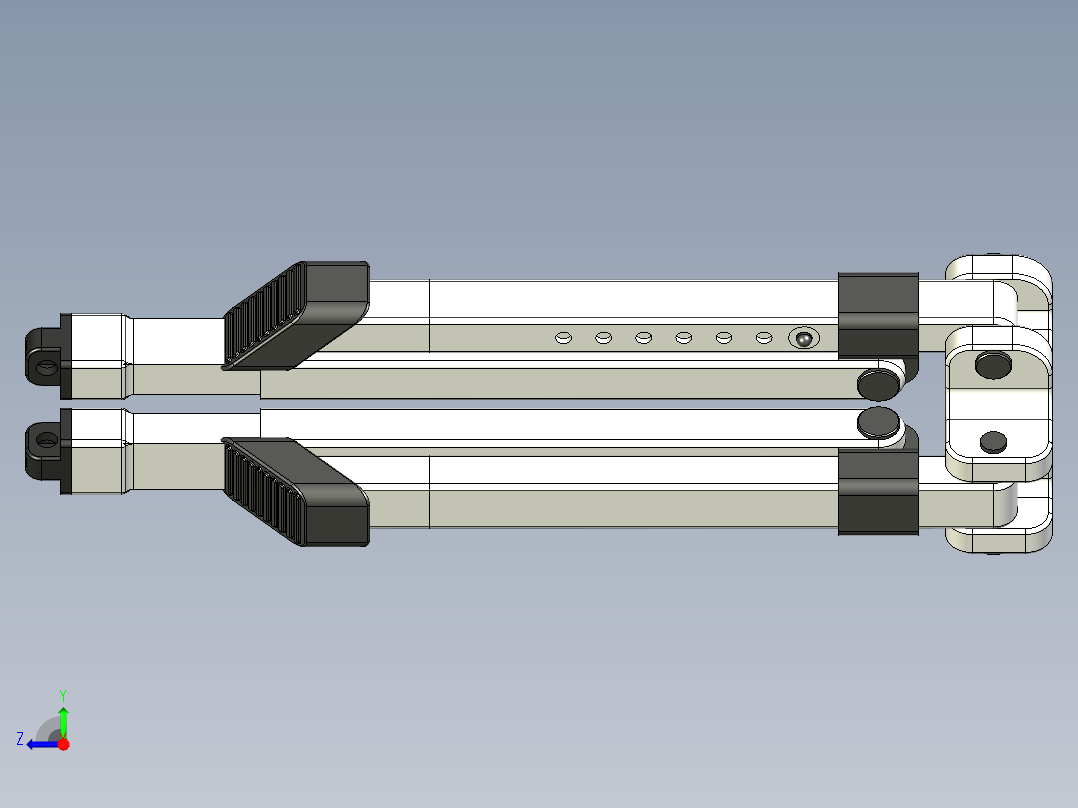 可折叠的椅子右视图