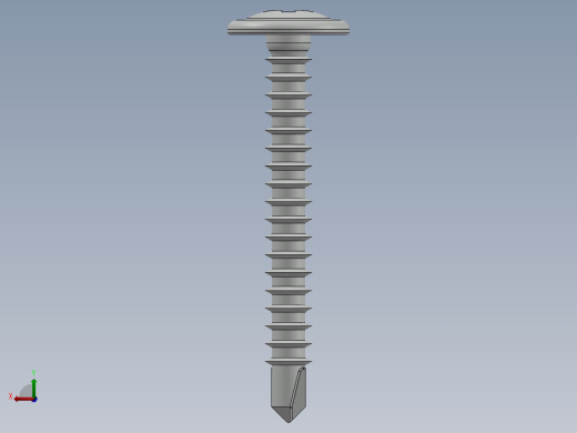 紧固件-Drill-Tip Saucer Screw-01后视缩略图