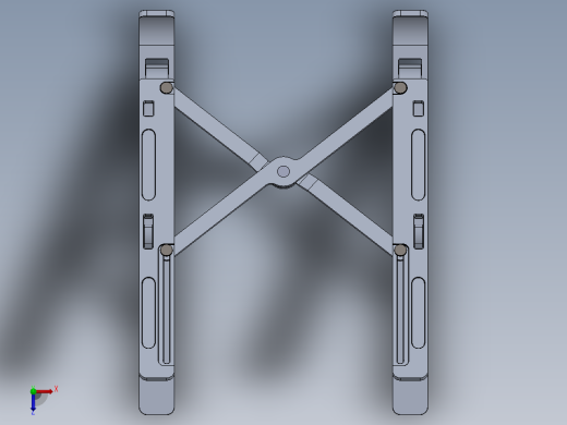 笔记本电脑支架俯视缩略图