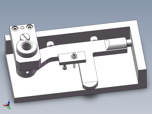 C1318自动车床手柄加工工艺及镗Φ16H7孔夹具设计【含三维SolidWorks】含钻套