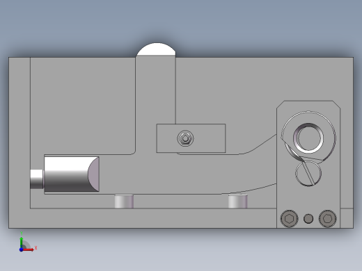 C1318自动车床手柄加工工艺及镗Φ16H7孔夹具设计【含三维SolidWorks】含钻套前视缩略图