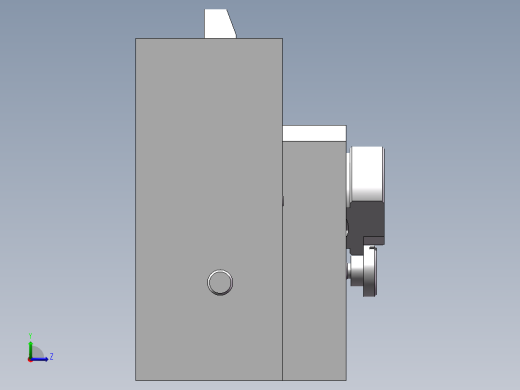 C1318自动车床手柄加工工艺及镗Φ16H7孔夹具设计【含三维SolidWorks】含钻套左视缩略图