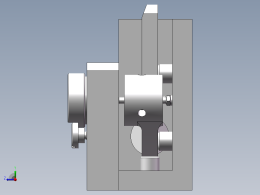 C1318自动车床手柄加工工艺及镗Φ16H7孔夹具设计【含三维SolidWorks】含钻套右视缩略图