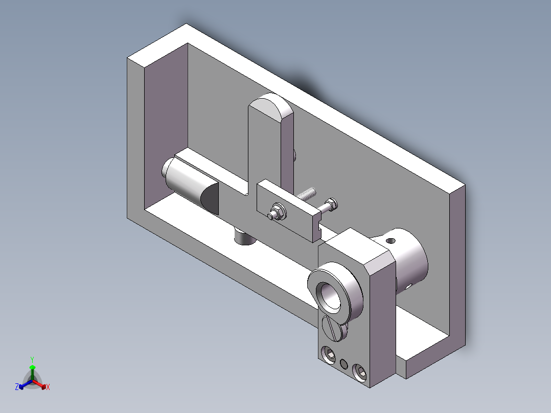C1318自动车床手柄加工工艺及镗Φ16H7孔夹具设计【含三维SolidWorks】含钻套正等轴测图