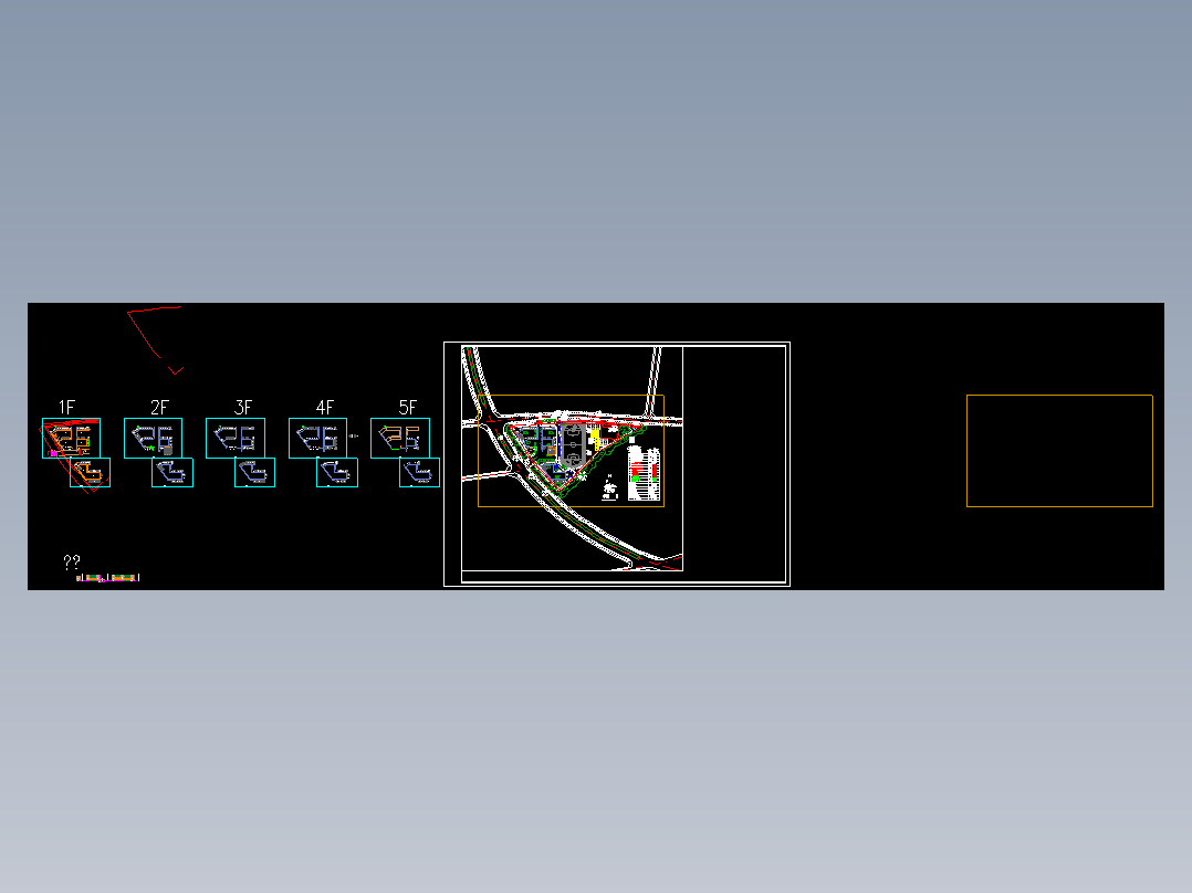 安徽淮南洞山中学新校区投标CAD