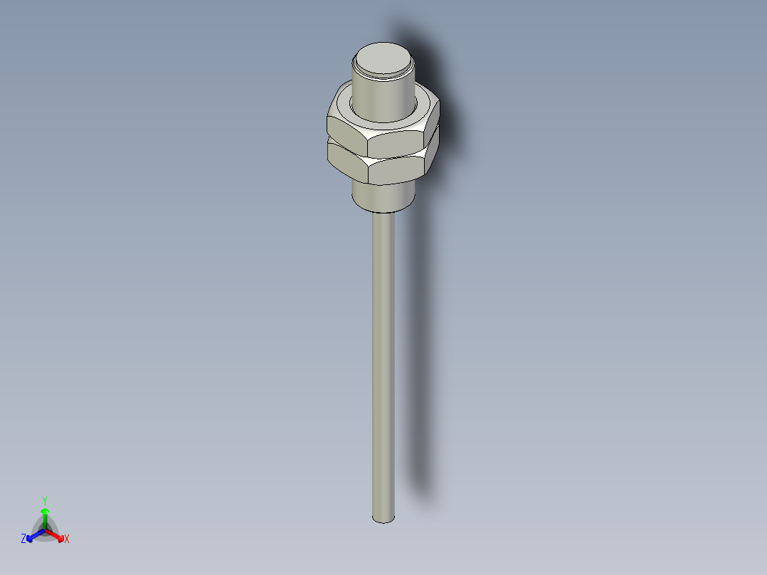 接近传感器PDE08_2023正等轴测图
