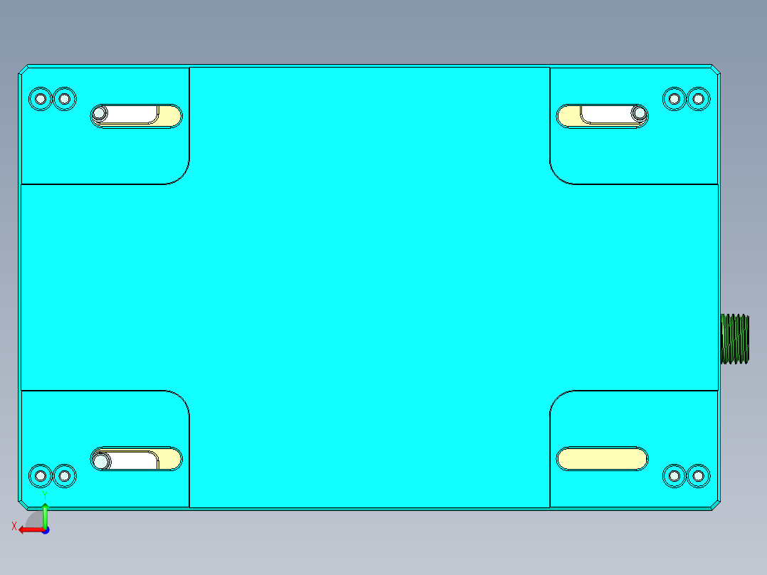 ZAZ00-A-笔记本CNC工装夹具三维模型CNC5-1023后视图