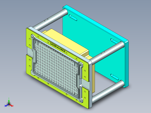 ZAZ00-A-笔记本CNC工装夹具三维模型CNC5-1023正等轴测缩略图