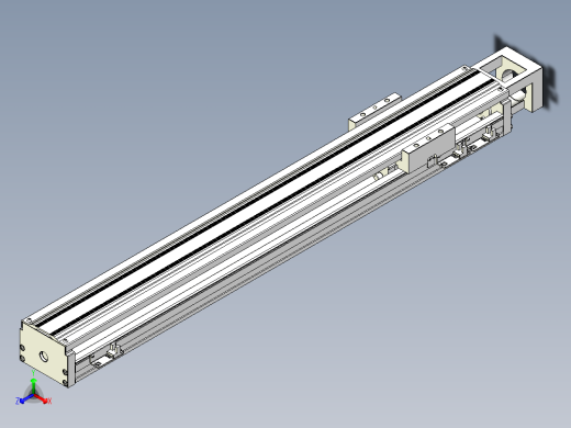 TPA-KNR-100E-2020C-L700A1-M-H40-N3线性模块铝制底座