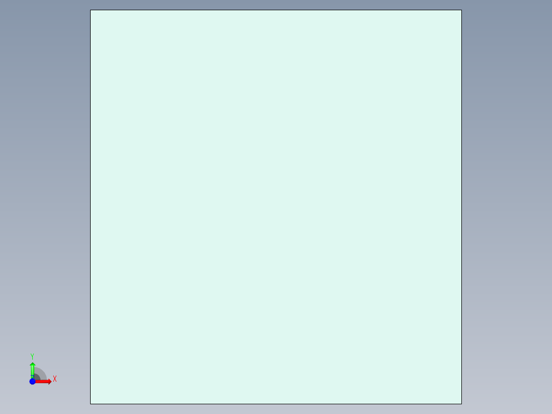 深度轮廓加工UG程序编程刀路-前视图