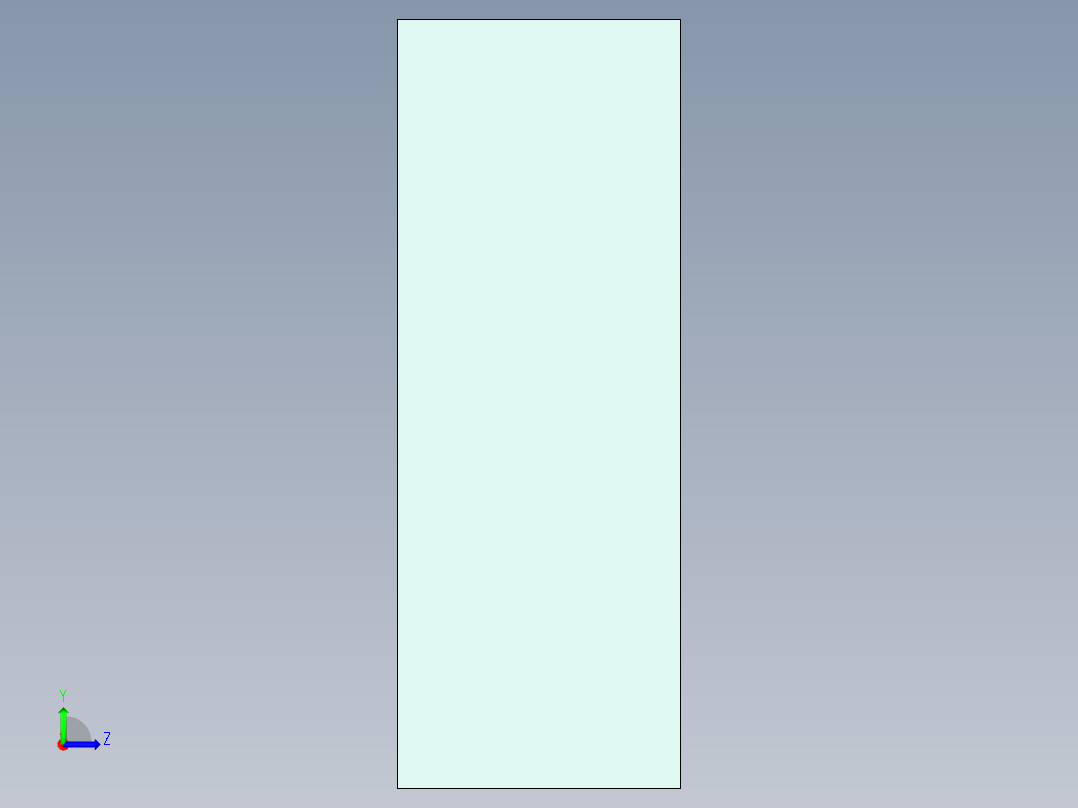 深度轮廓加工UG程序编程刀路-左视图