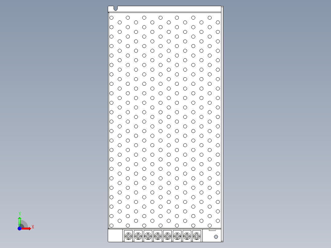 台湾明纬 JL-100D24+12前视图