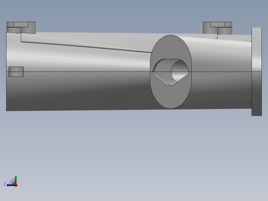 手掌建模右视图