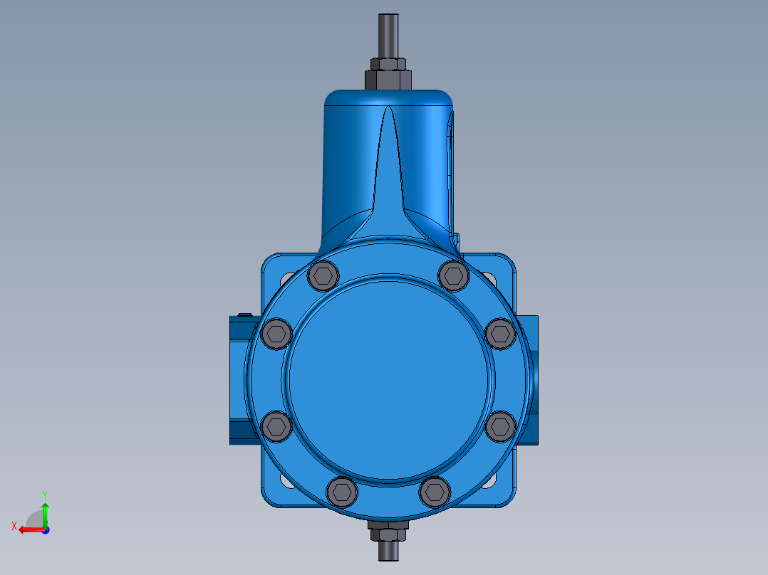Continental Hydraulics-PVR50 Vane Pump液压元件后视图
