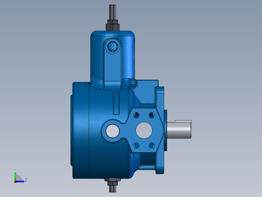 Continental Hydraulics-PVR50 Vane Pump液压元件左视缩略图