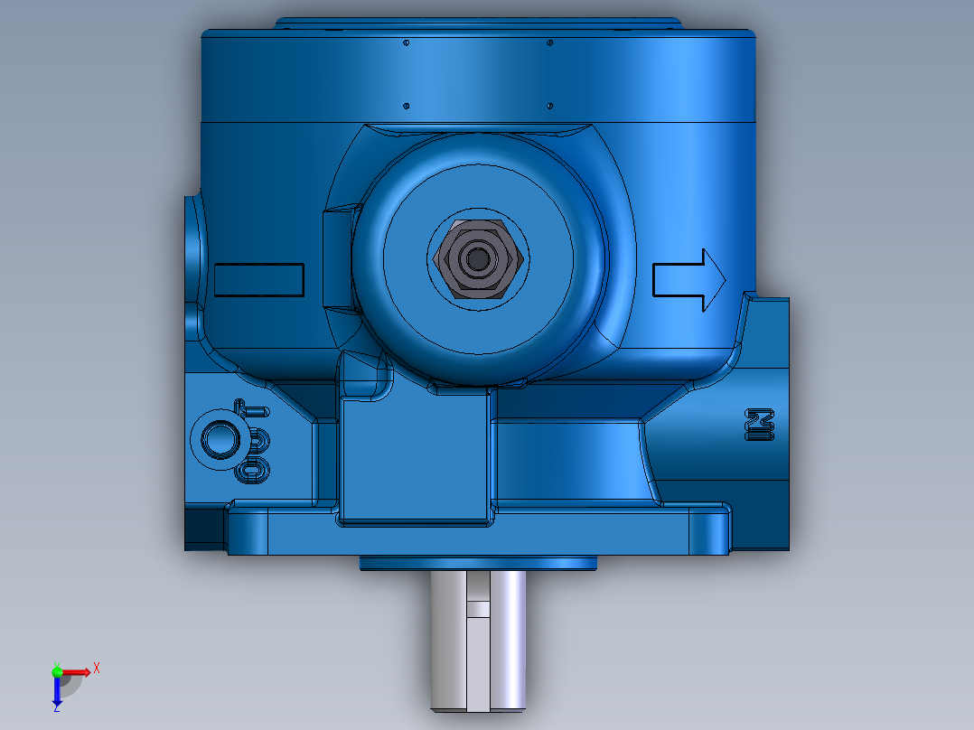 Continental Hydraulics-PVR50 Vane Pump液压元件俯视图