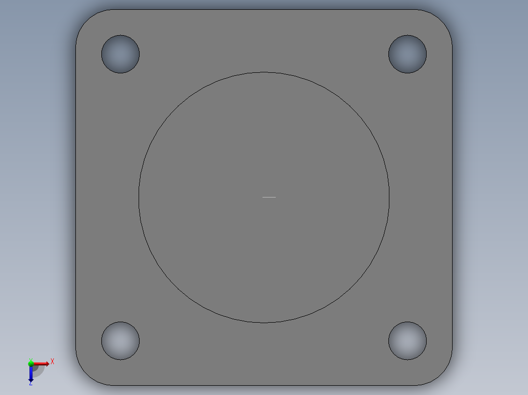 脚轮 米思米 CKZJ50-H俯视图