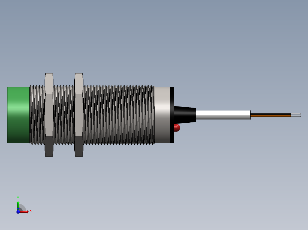 传感器(32)前视图
