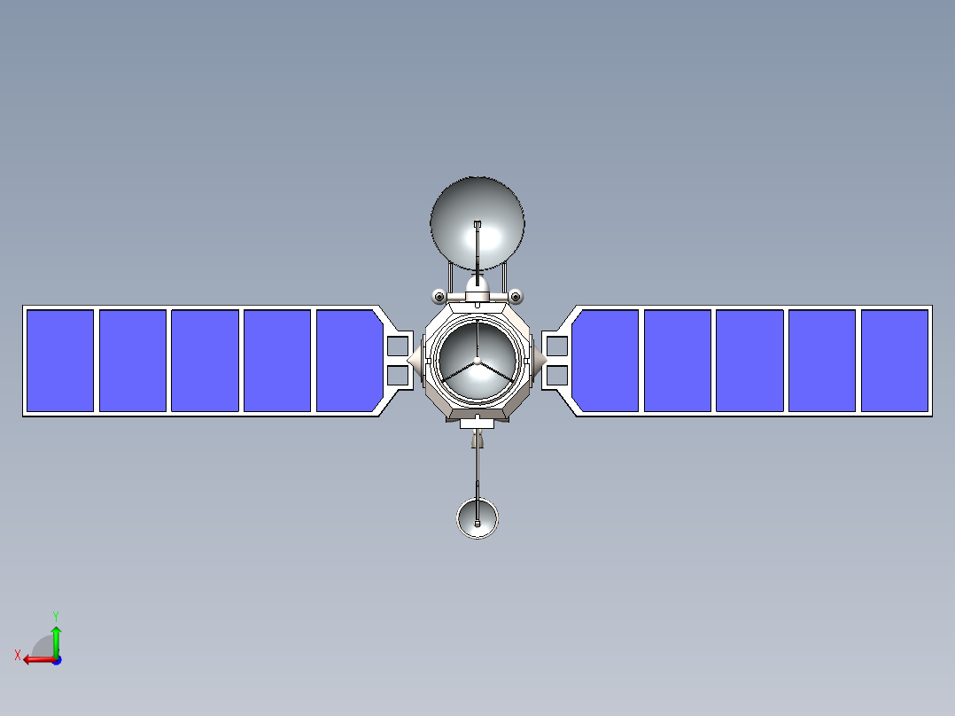 卫星、空间站(31)后视图