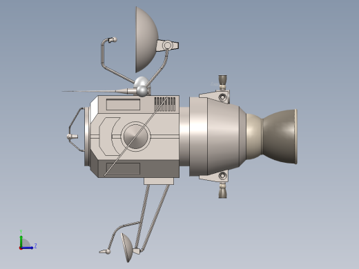 卫星、空间站(31)左视缩略图
