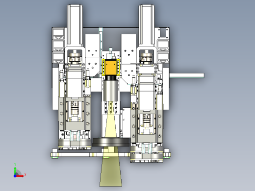 四轴吸头贴头前视缩略图