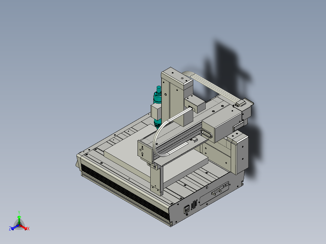B2005194-去毛刺机正等轴测图