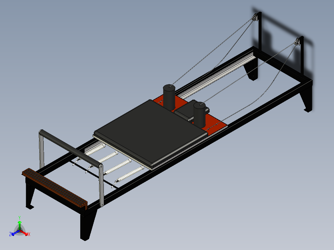 B2005170-改革者板机正等轴测图