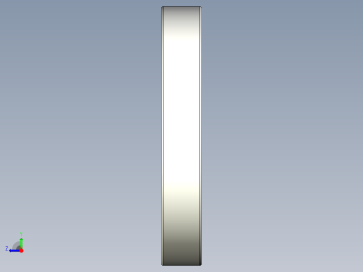 完整的公制6000，开放式轴承库SolidWorks和Step模型右视缩略图