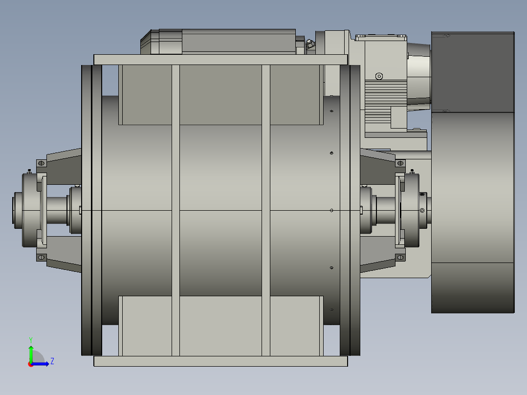A0003840-旋转活塞喂料机 RV-500-SQ-M左视图