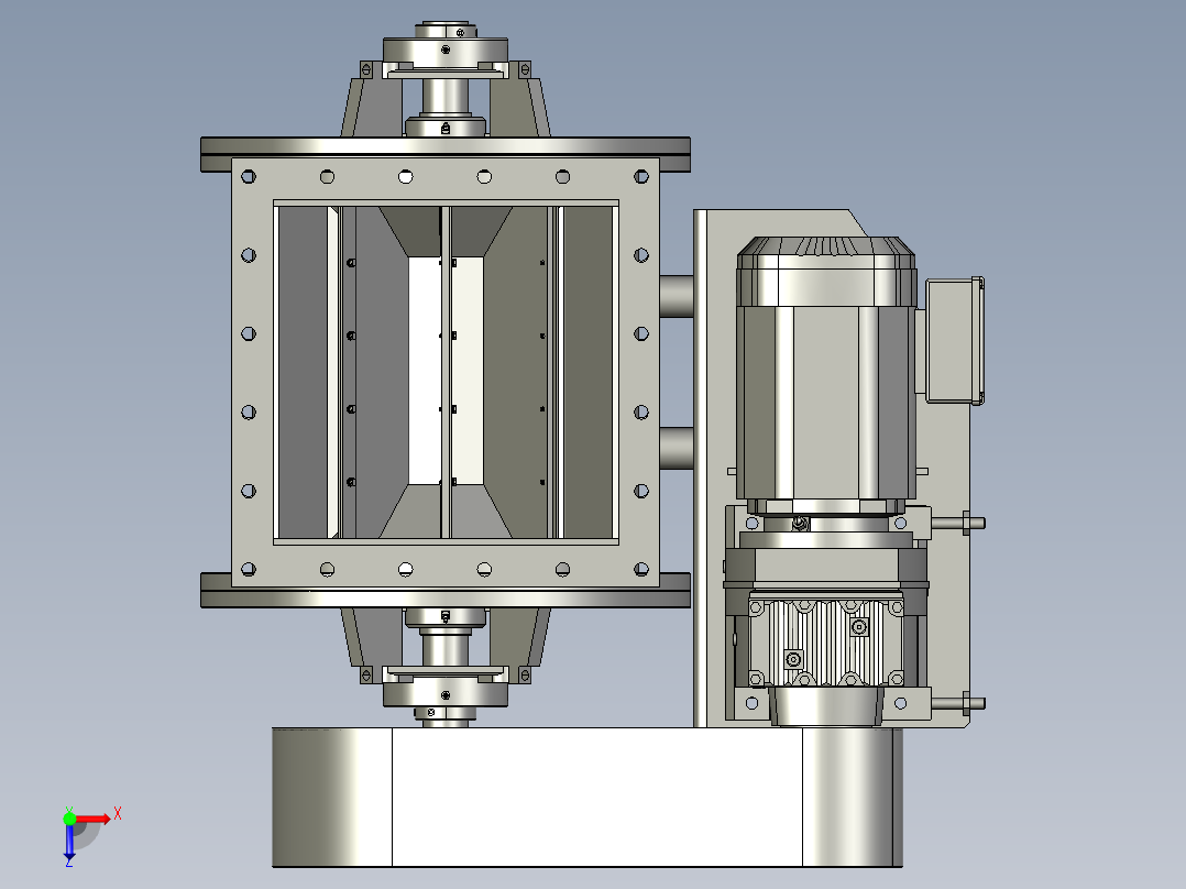 A0003840-旋转活塞喂料机 RV-500-SQ-M俯视图