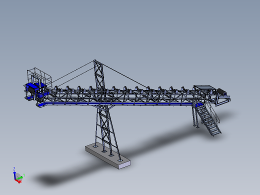 20米格构式输送机   step
