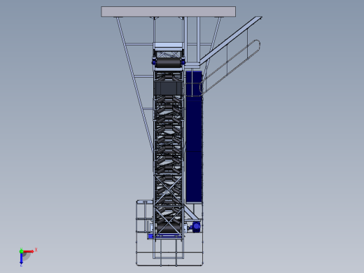 20米格构式输送机   step俯视缩略图