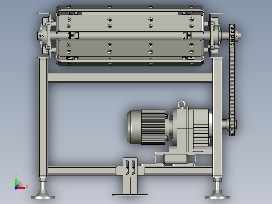 板链输送-副本前视图