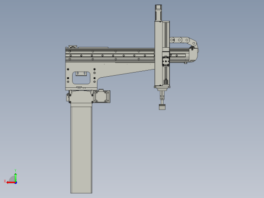 成品下料机械手部分后视缩略图