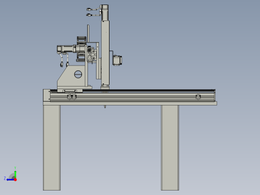 成品下料机械手部分右视缩略图