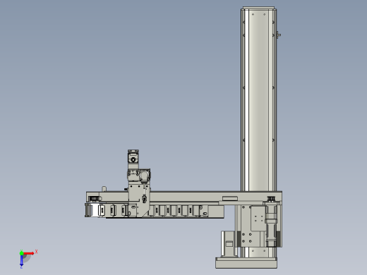 成品下料机械手部分俯视缩略图