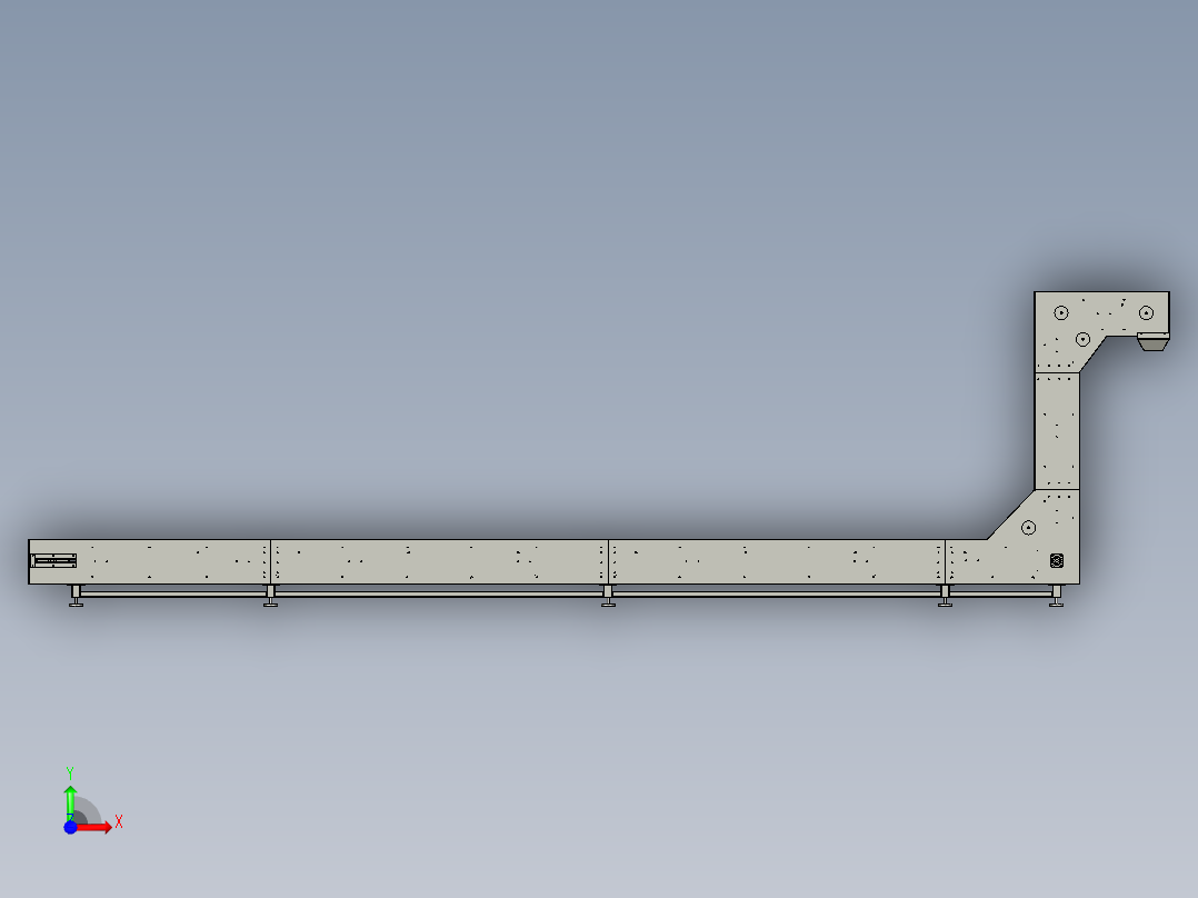 7680提升机前视图