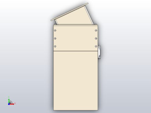 无轴螺旋输送机前视缩略图