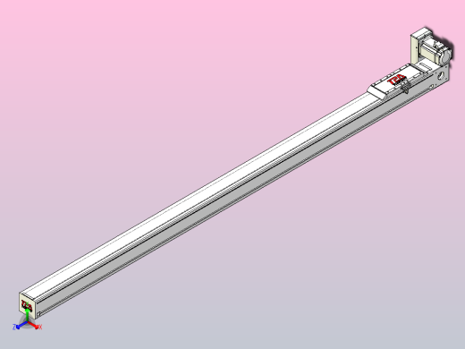 伺服电机集成皮带传动直线执行器TPA-OCB-100-192-L2050-RU-P75-N3