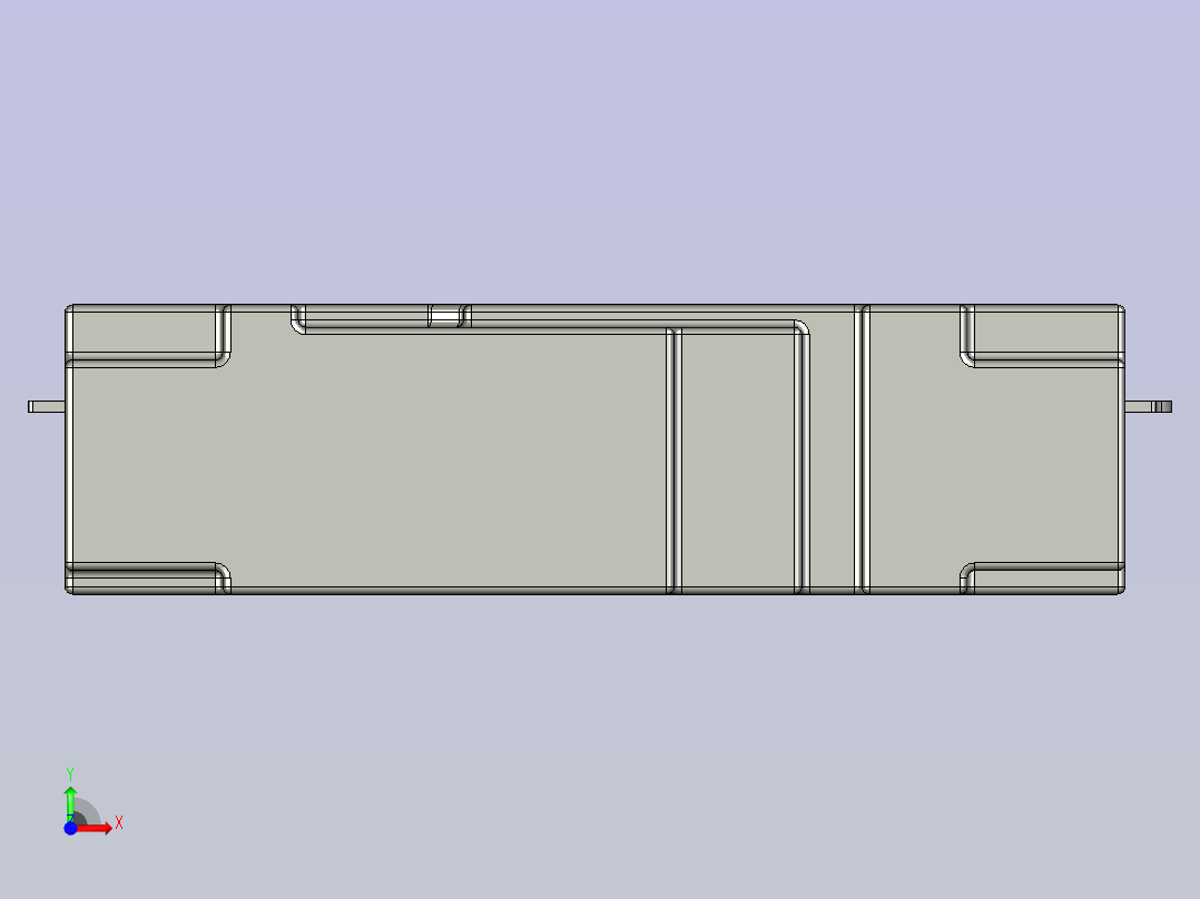 特斯拉Model SX 6×2千瓦时模块 100千瓦时电池组 STP前视图