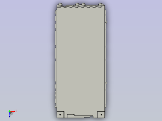 特斯拉Model SX 6×2千瓦时模块 100千瓦时电池组 STP俯视缩略图