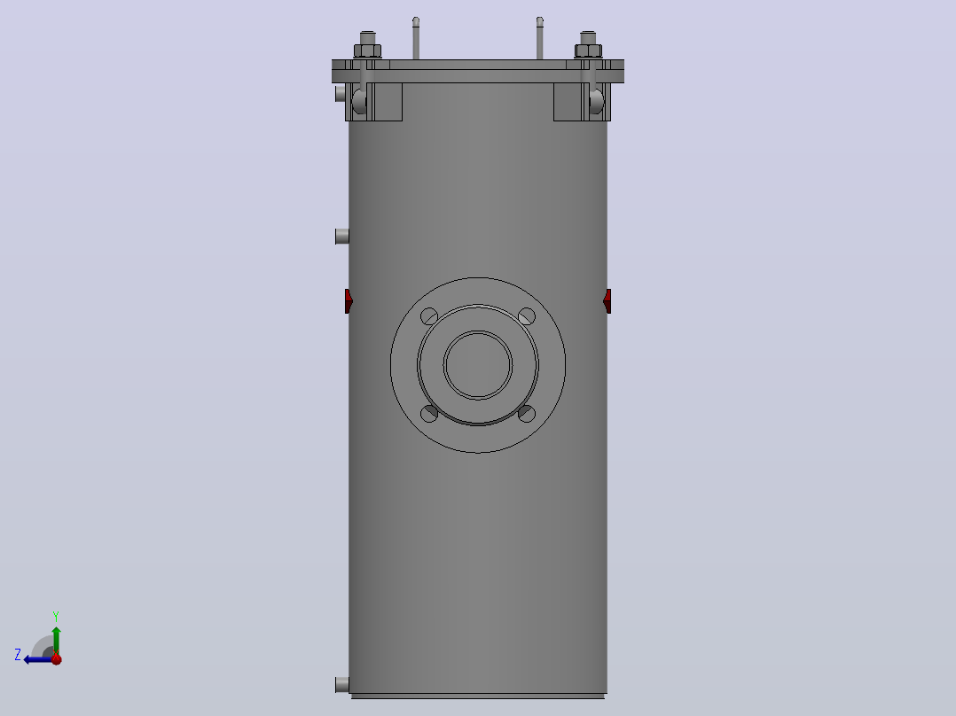 DN652篮子过滤器右视图